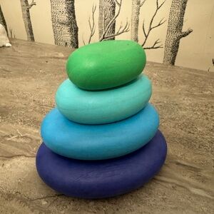 Lovevery wooden stacking stones